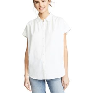 Madewell Central Shirt in Pure White X-Small